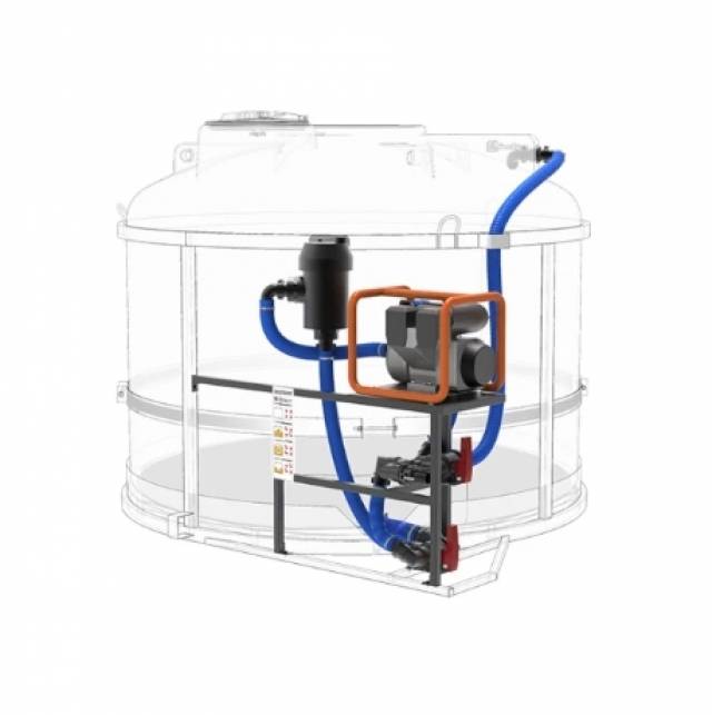 Комплекс насосный для воды 600л/мин G2 на одну емкость TRF (с гидроперемешиванием) 