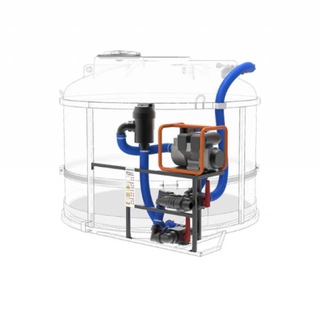 Комплекс насосный для воды 920л/мин G3 на одну емкость TRF (с гидроперемешиванием) 