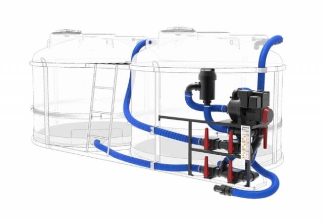 Комплекс насосный для СЗР/КАС 1275л/мин G3 на две емкости TRF (с гидроперемешиванием растворов) 