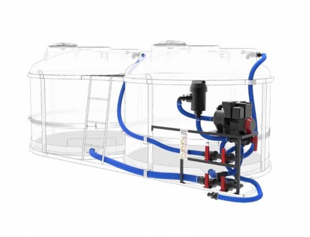 Комплекс насосный для СЗР/КАС 817л/мин G2 на две емкости TRF (с гидроперемешиванием растворов) 