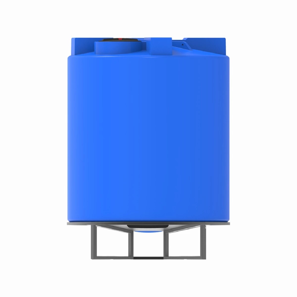 Емкость T 10м3 (синий) Конусное основание, для полного слива из емкости, и хранения веществ с плотностью до 1,0 г/см³