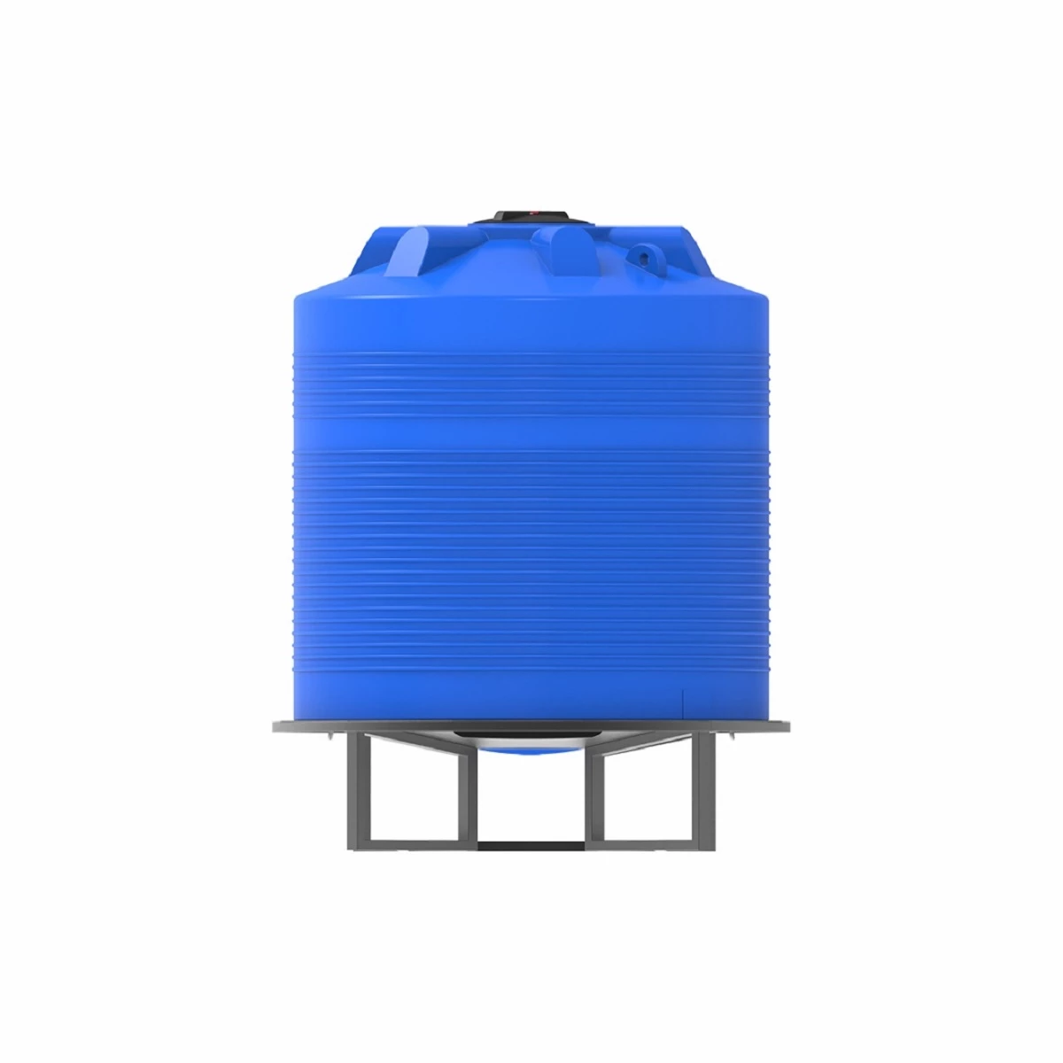 Емкость ЭВЛ 5м3 (синий) Конусное основание, для полного слива из емкости, и хранения веществ с плотностью до 1,0 г/см³