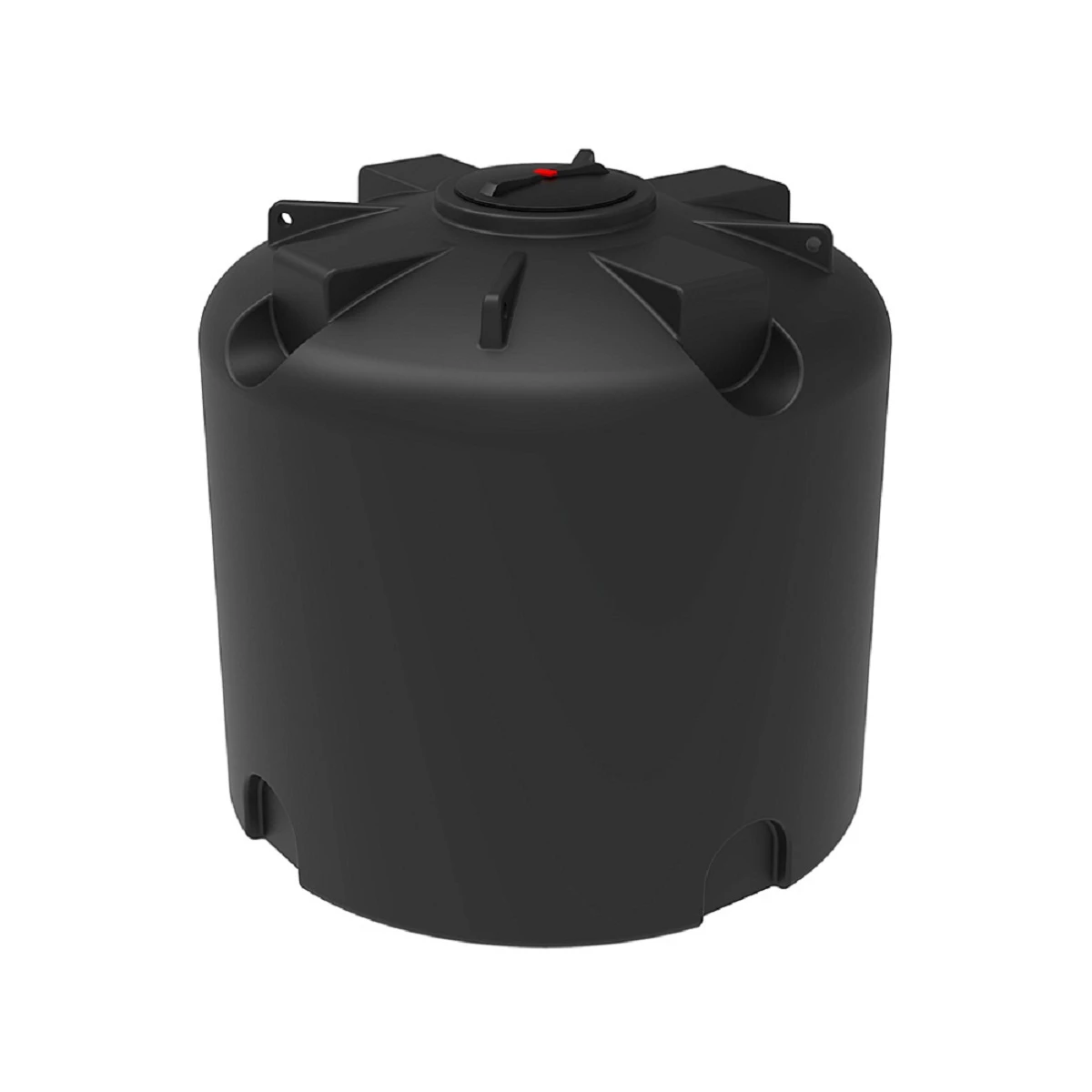 Емкость вертикально-цилиндрическая TR 8000 л (черная) 