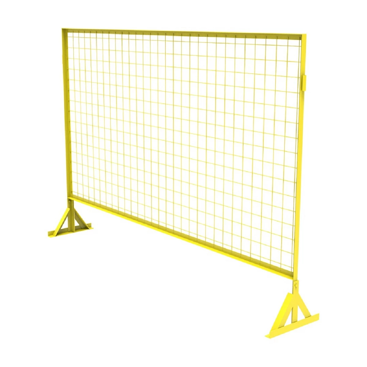 Ограждение мобильное металлическое 2000*3000 (съемные стойки) секции ограждения собираются с помощью специальных монтажных элементов, на боковых торцах секций.