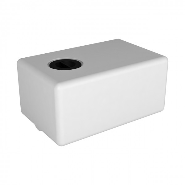 Прямоугольная емкость  ЭВП 50 л (белая) 