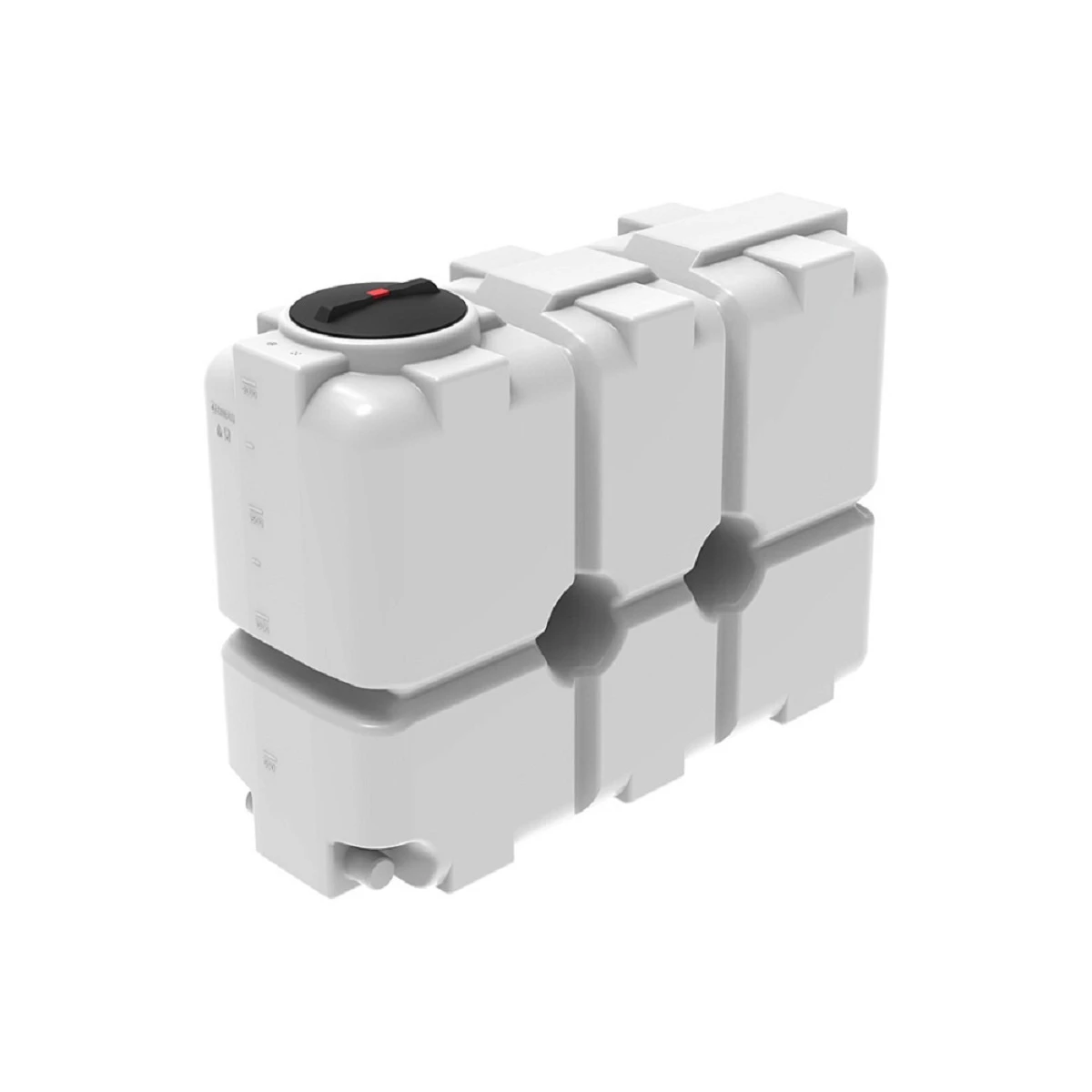 Емкость для топлива ST 2000 л с патрубками 100мм. 