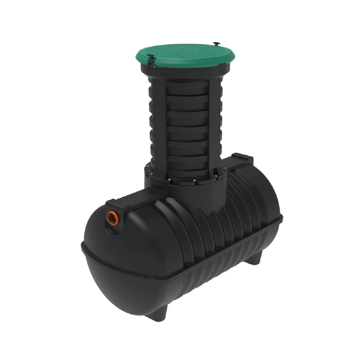 Емкость подземная Rostok G 1.8 м3 с горловиной 1000 мм с входом 110 