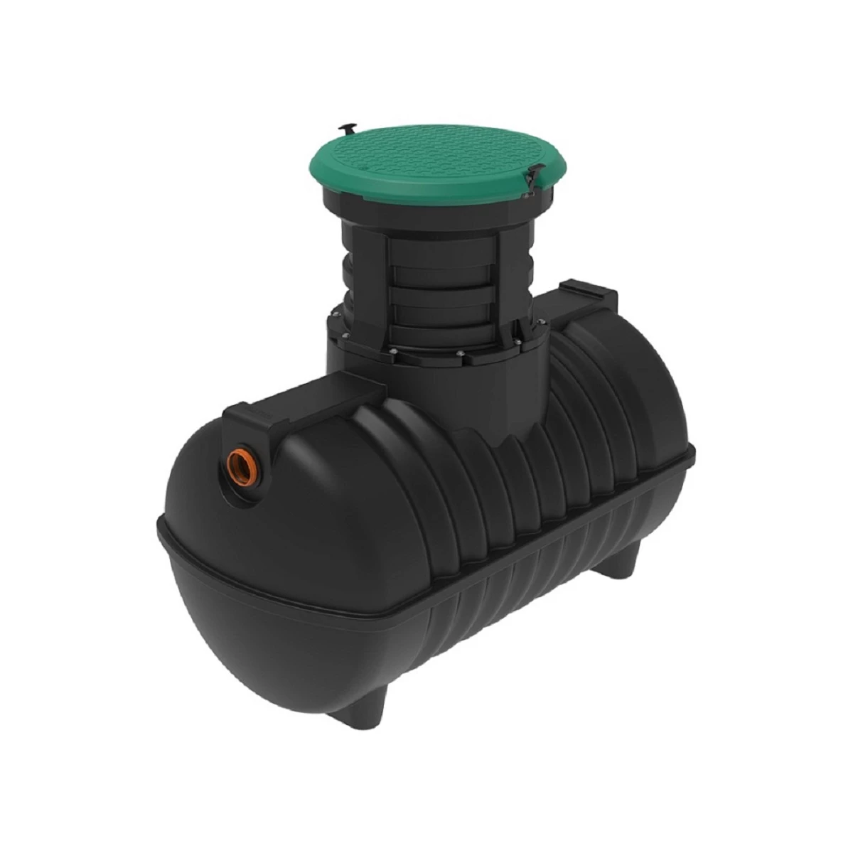 Емкость подземная Rostok G 1.8 м3 с горловиной 600 мм с входом 110 