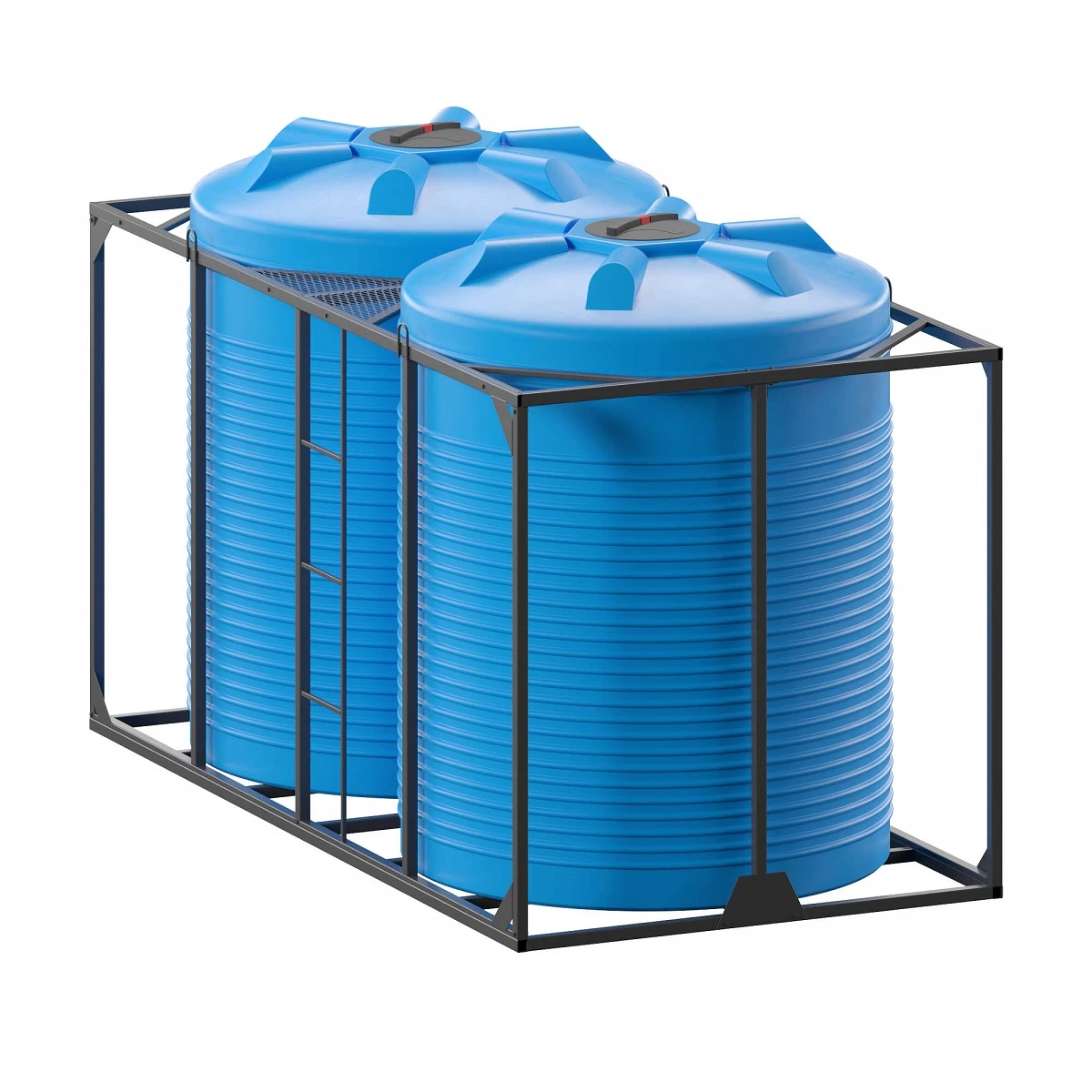 Транспортная кассета VER 5000 х 2 (синий), для перевозки питьевой воды, химии и т.д.