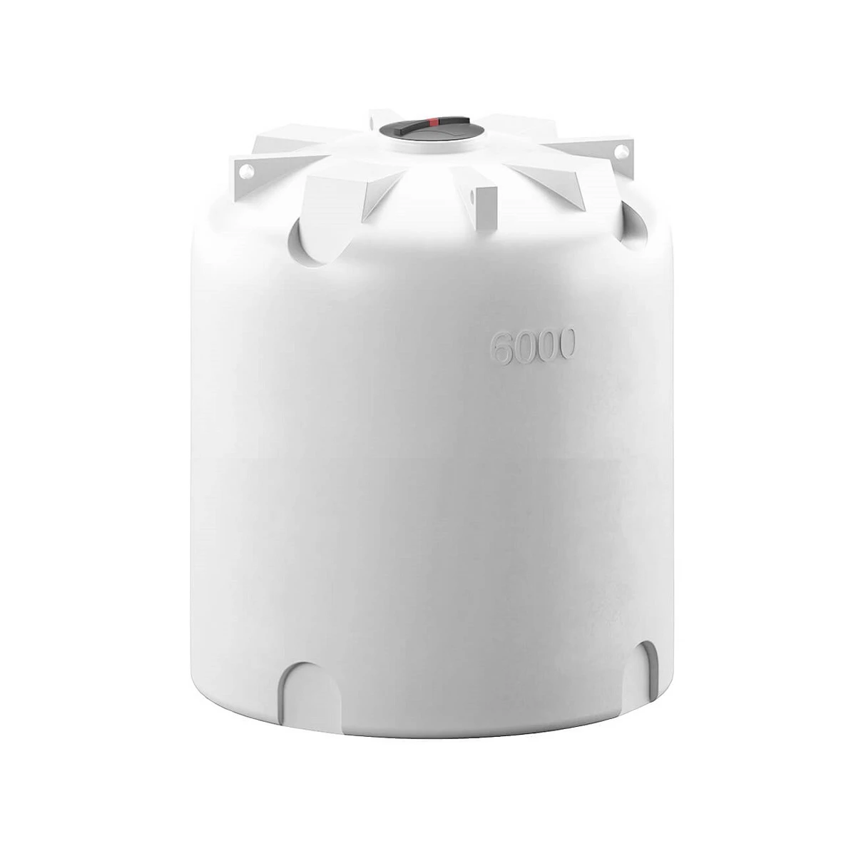 Емкость вертикально-цилиндрическая VTR 6000 л (белый) 