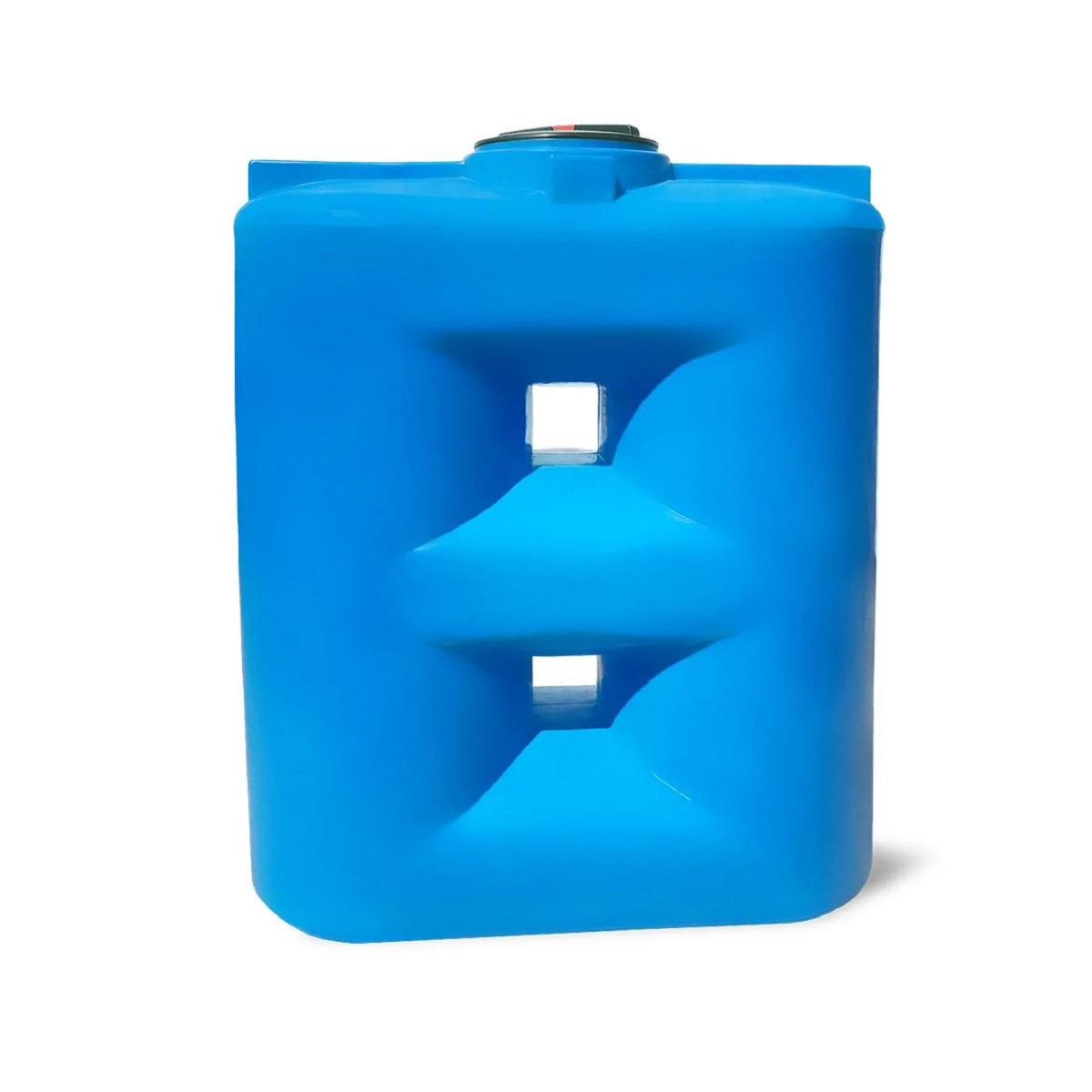 Бак прямоугольный - узкий  S-Line 1500 л (синий) 