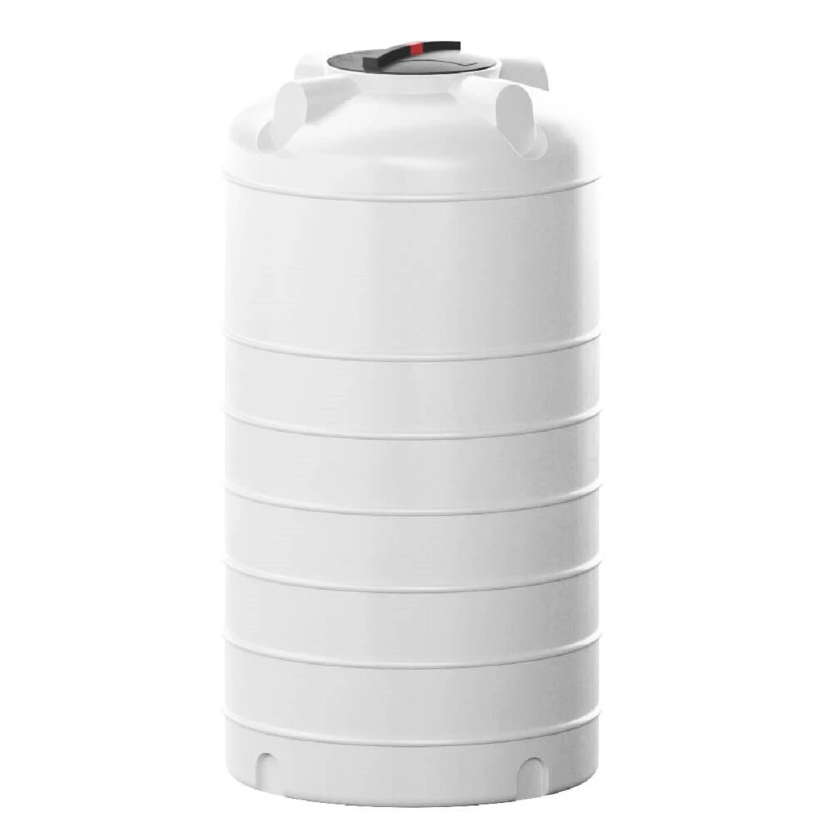 Емкость цилиндрическая - вертикальная VER T 1000 л (белый) 