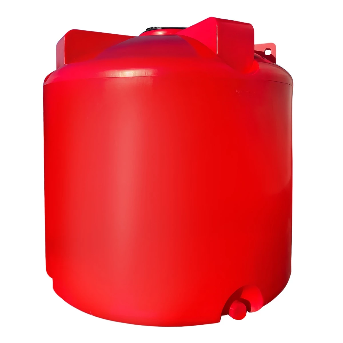 Емкость вертикальная усиленная VTR 4500 КАС (красный) для хранения удобрений КАС/ЖКУ/СЗР 