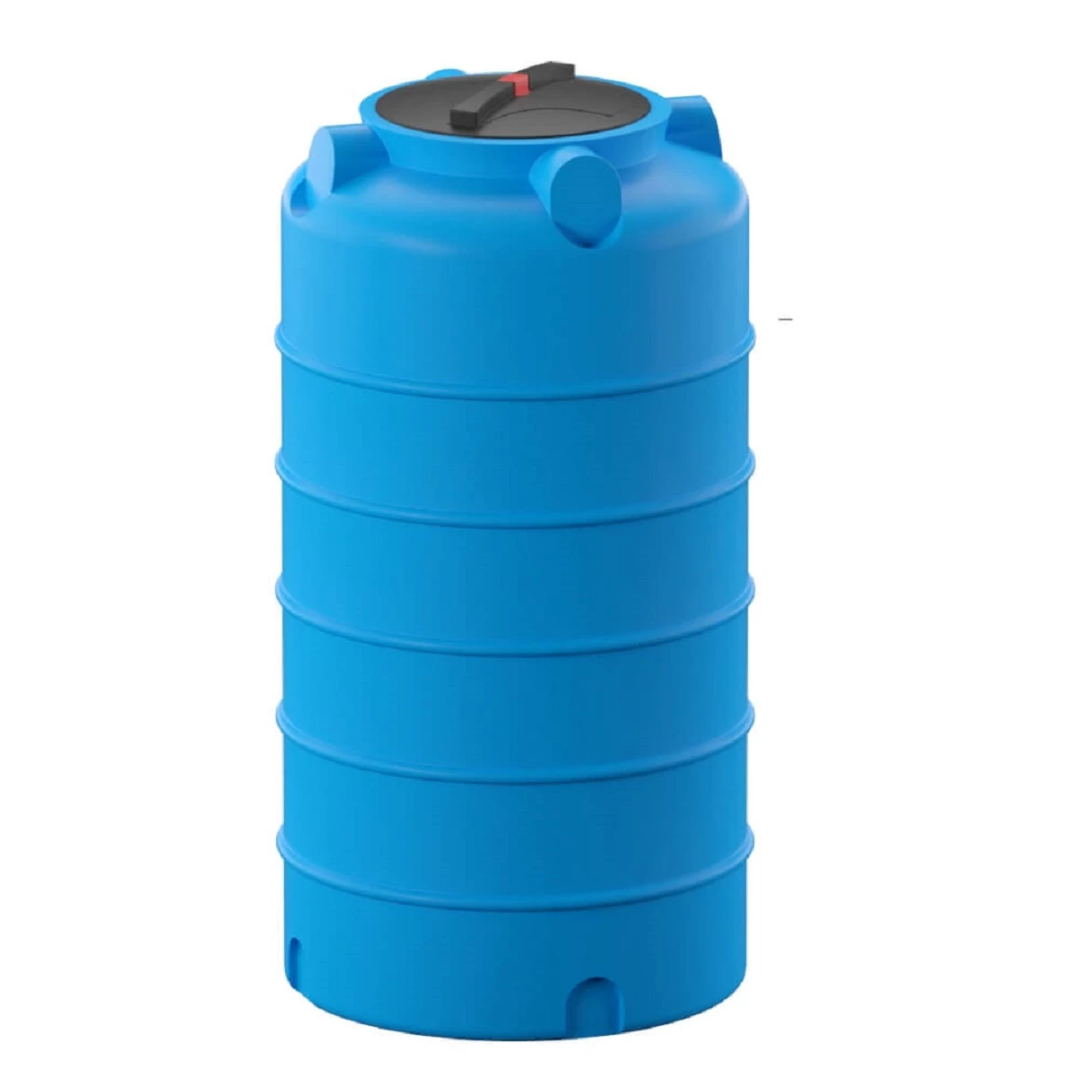 Емкость цилиндрическая - вертикальная VER T 300 л (синий) 