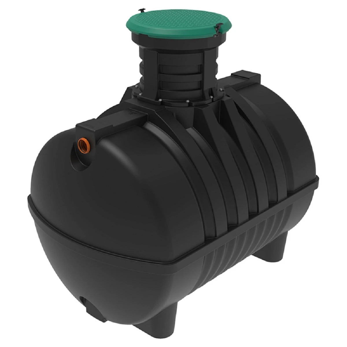 Емкость подземная Rostok G 5.6 м3 с горловиной 600 мм с входом 110 мм. 