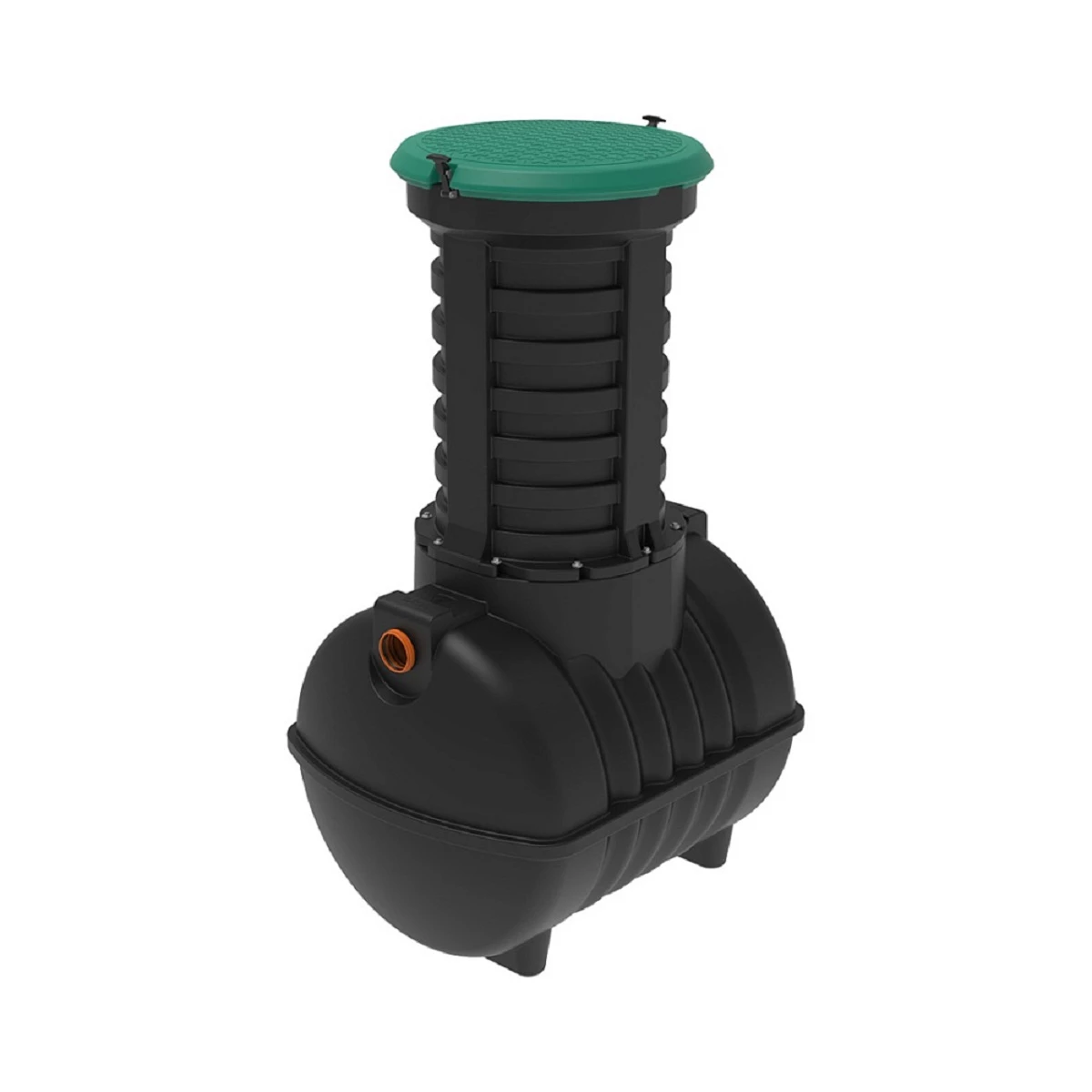 Емкость подземная Rostok G 1.2 м3 с горловиной 1000 мм с входом 110 мм. 