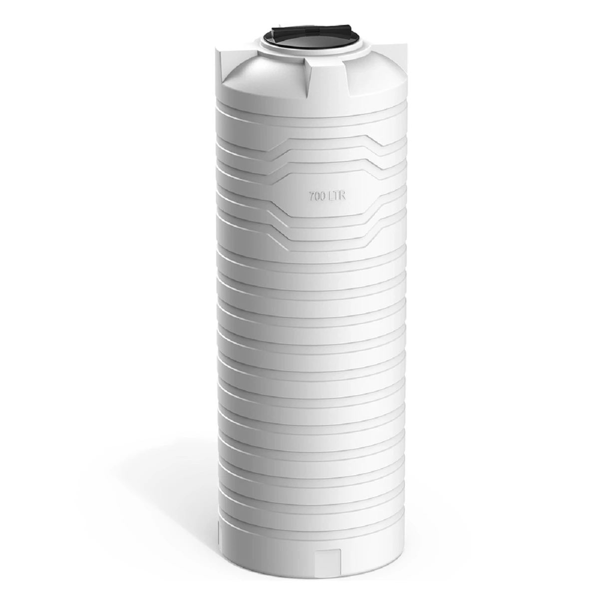 Емкость цилиндрическая - вертикальная N 700 л (белый) 