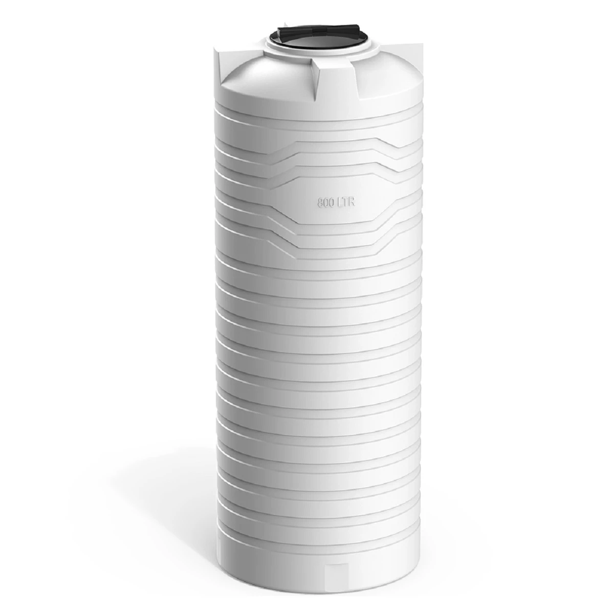 Емкость цилиндрическая - вертикальная N 800 л (белый) 