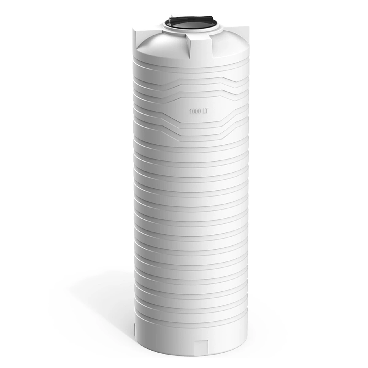 Емкость цилиндрическая - вертикальная N 1м3 л (белый) 