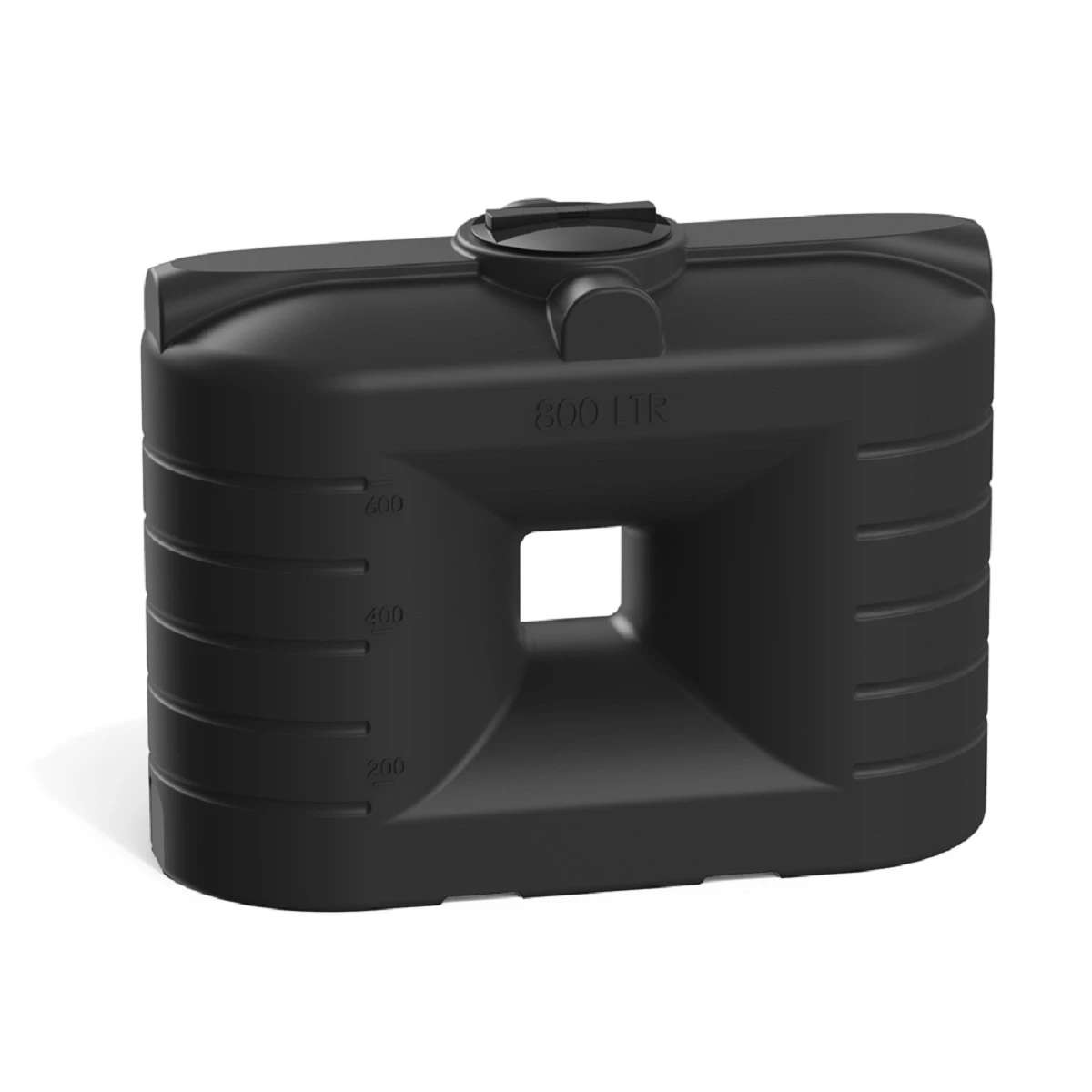 Емкость | бак прямоугольный - узкий SN 800 л (черный) 
