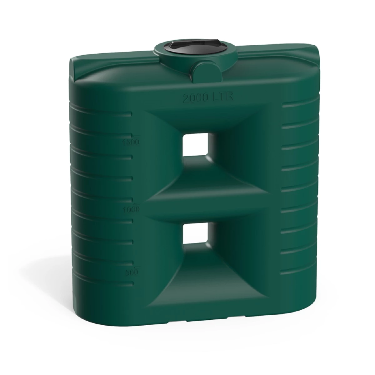 Емкость прямоугольная - узкая SN 2000 л (зеленый) 