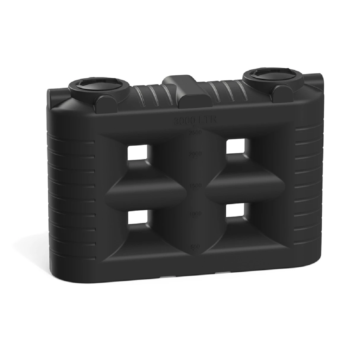 Емкость прямоугольная - узкая SN 3000 л (черный) 