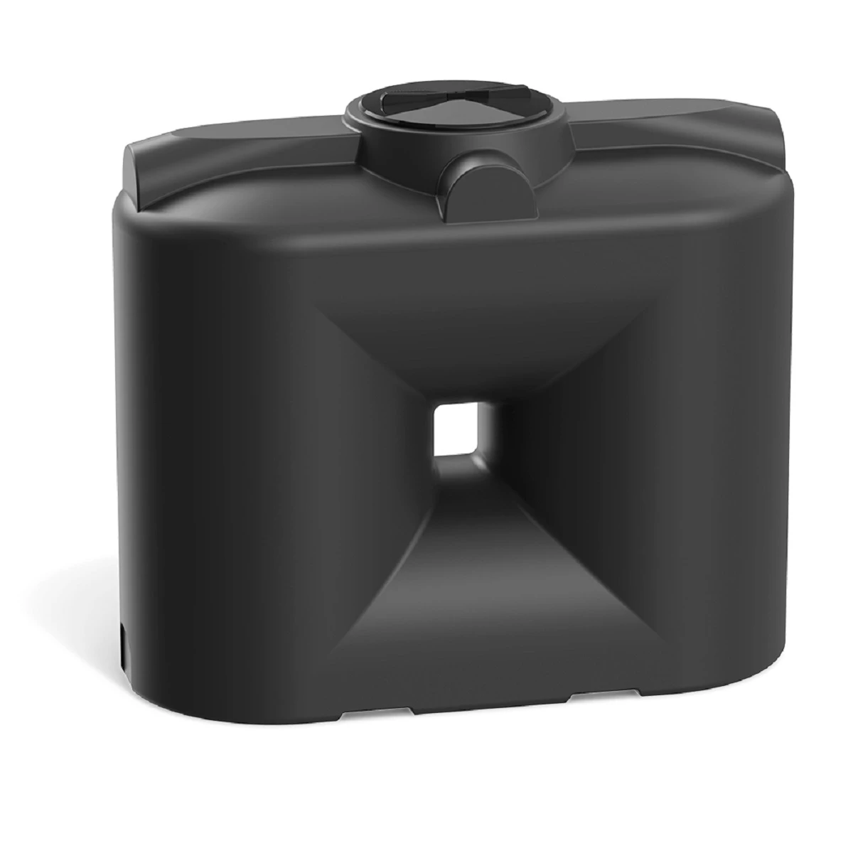 Бак прямоугольный - узкий S 500 л (черный) 