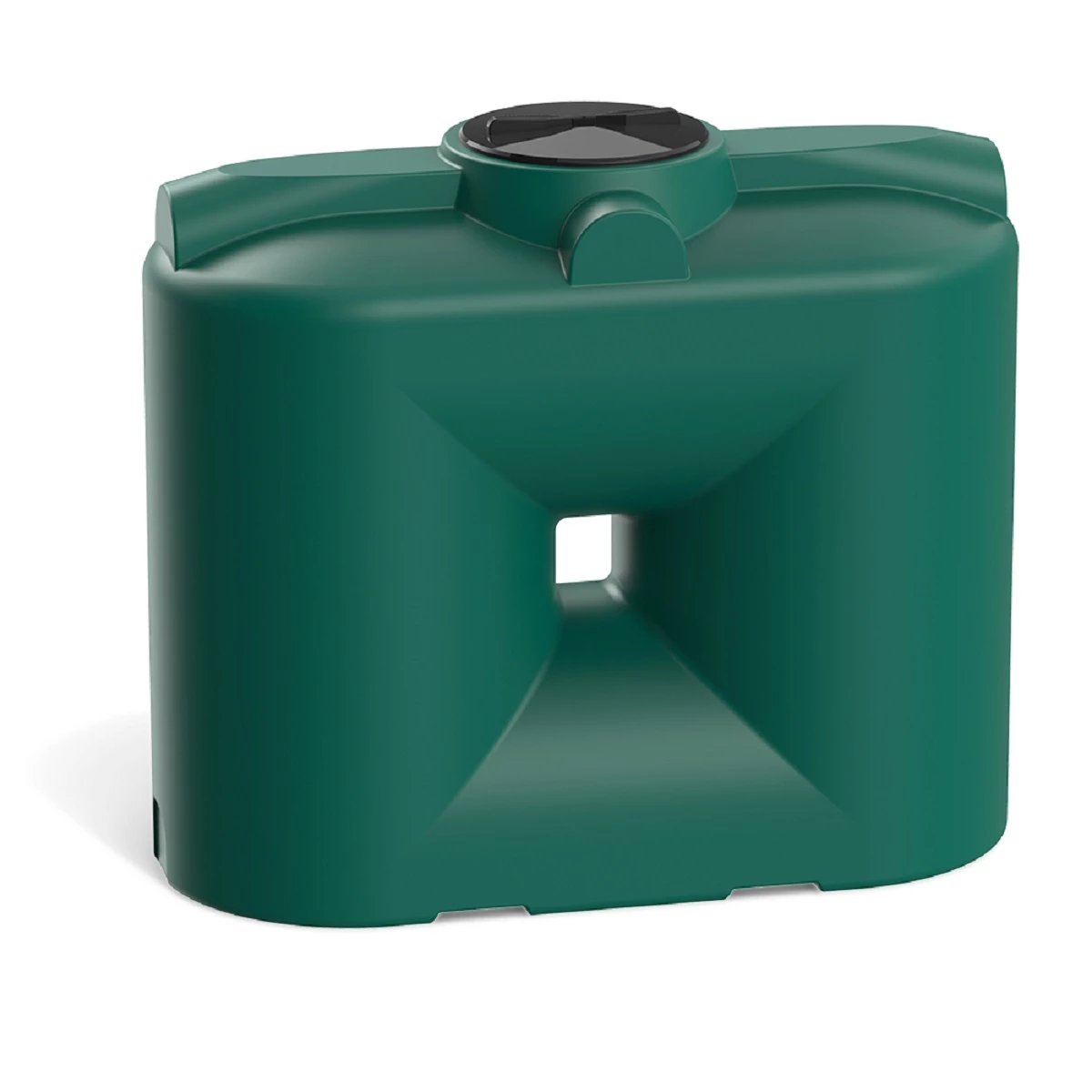 Бак прямоугольный - узкий S 500 л (зеленый) 