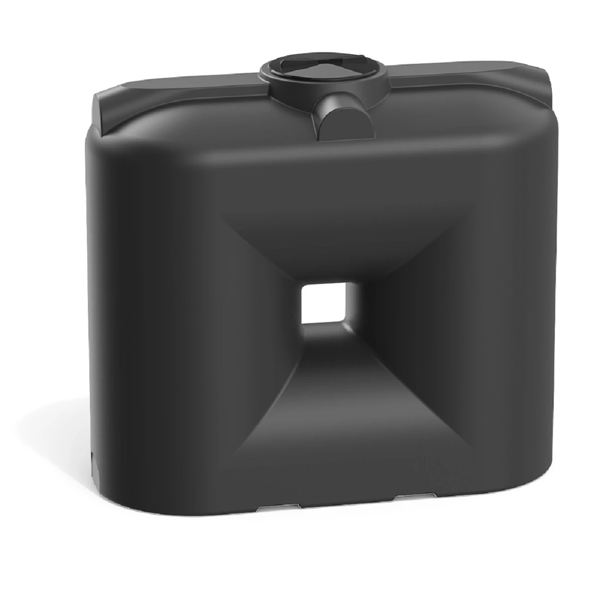 Бак прямоугольный - узкий S 1000 л (черный) 