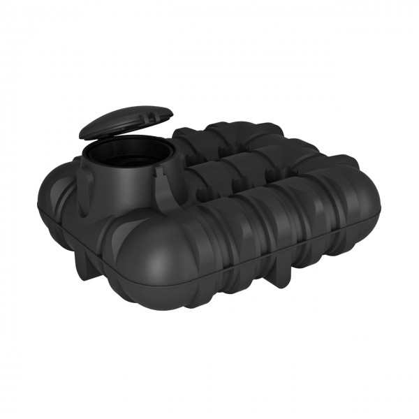 Емкость подземная Rostok R 3 м3 (черная) 