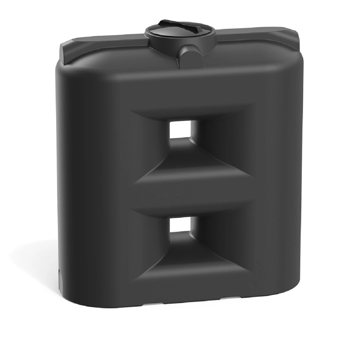 Емкость прямоугольная - узкая SL 2 м3 (черный) 