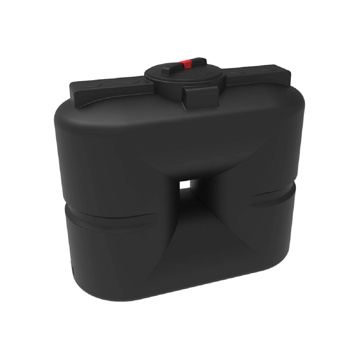 Бак прямоугольный - узкий S 500 л (черная) 