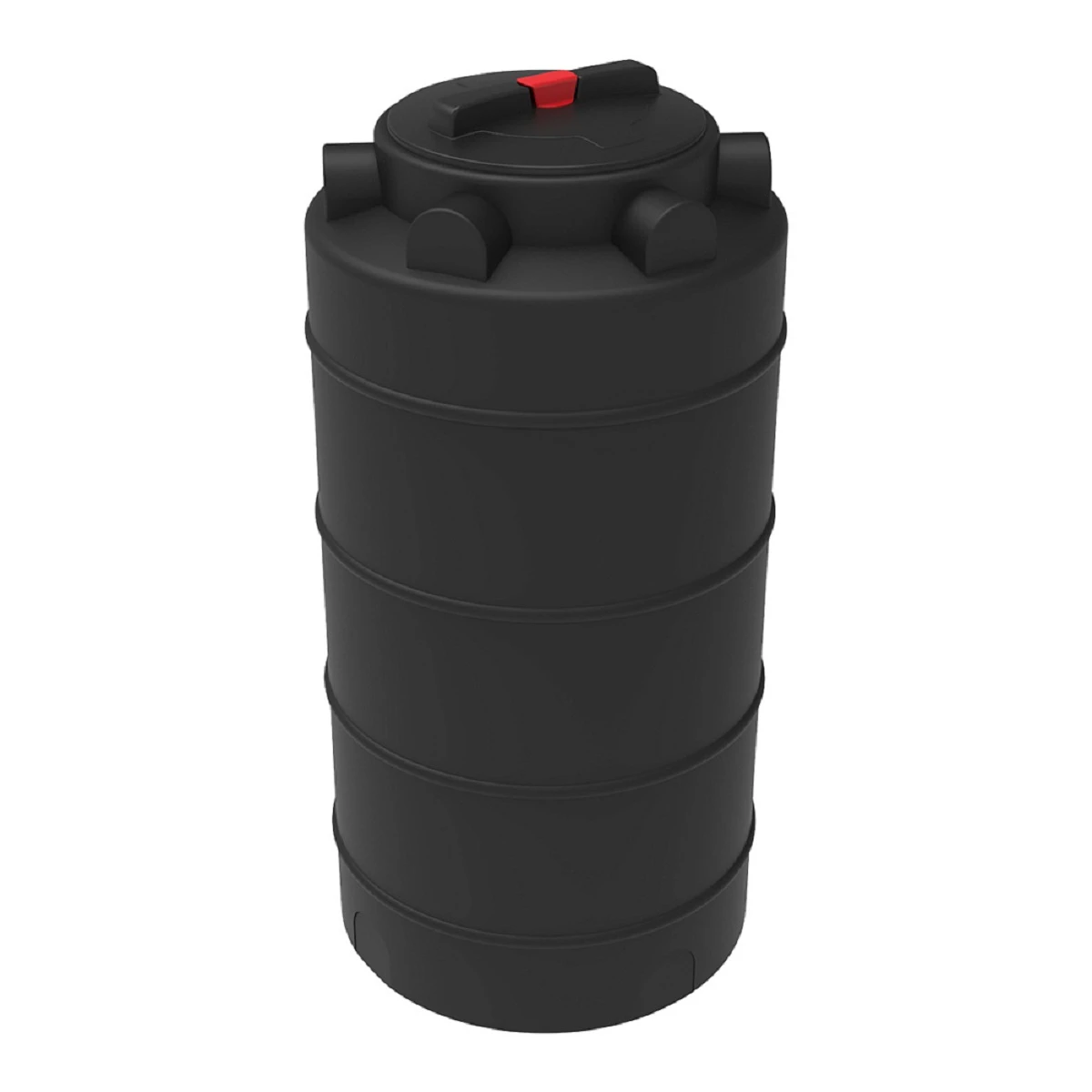 Емкость цилиндрическая - вертикальная ЭВЛ-Т 200 л (черная) 