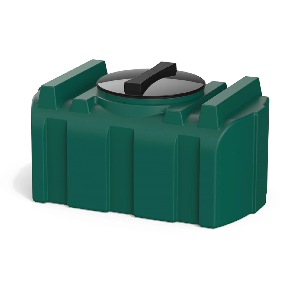 Бак прямоугольный пластиковый R 100 л (зеленый) 