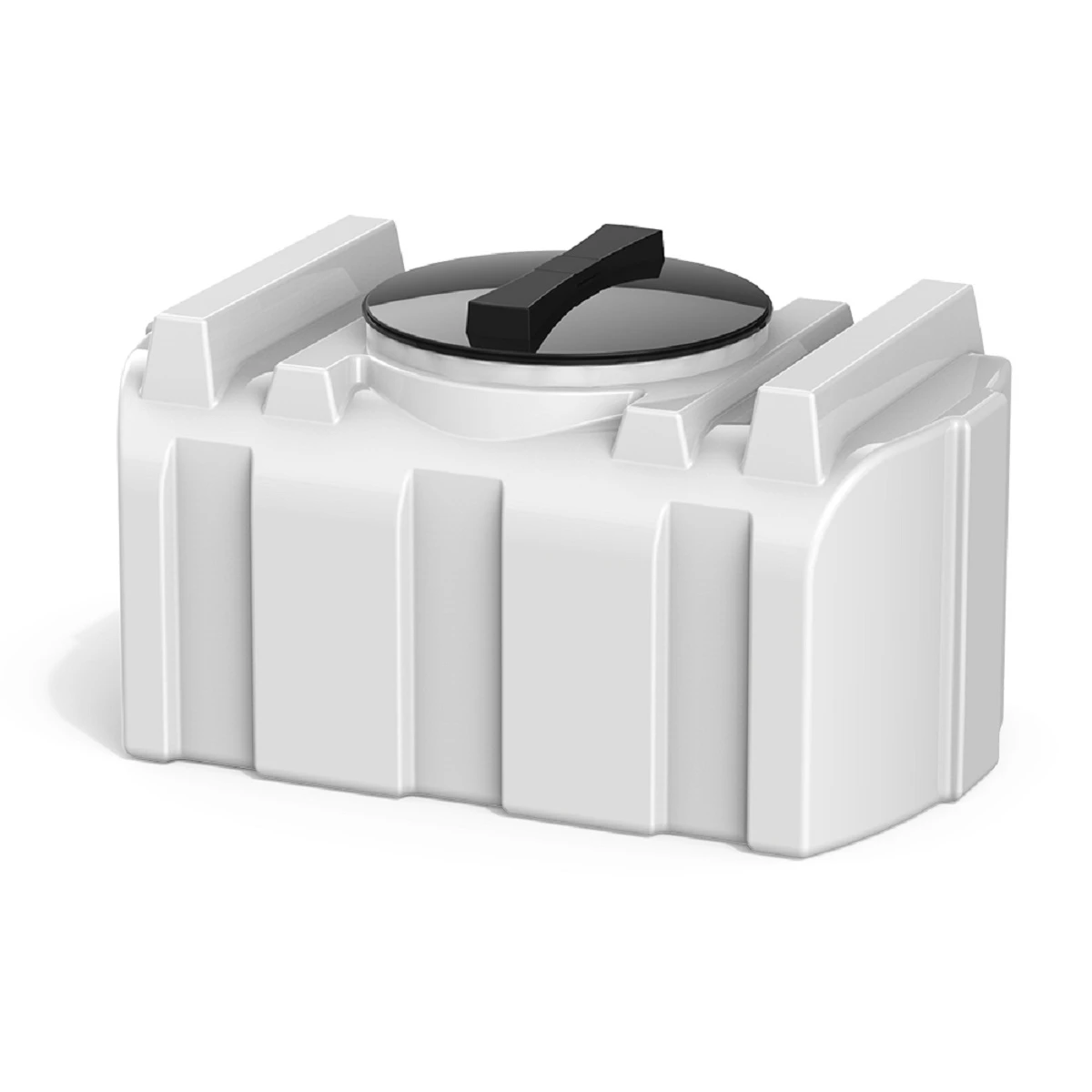 Бак прямоугольный пластиковый R 100 л (белый) 