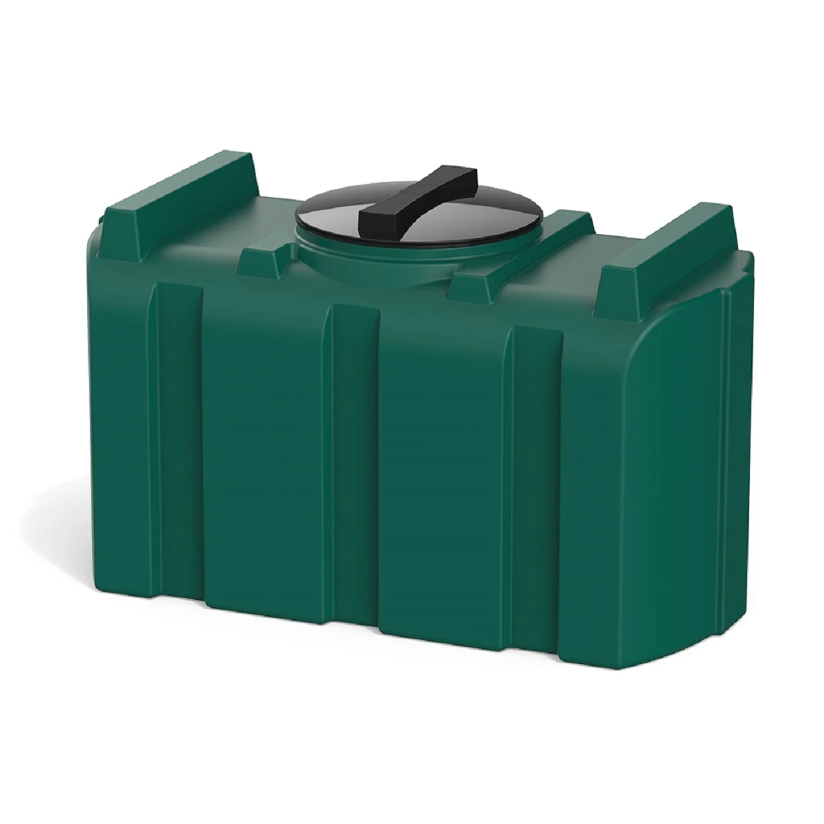 Бак прямоугольный пластиковый R 200 л (зеленый) 