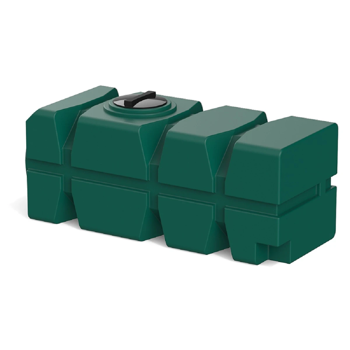 Емкость прямоугольная - горизонтальная FG 1 м3 (зеленая) 