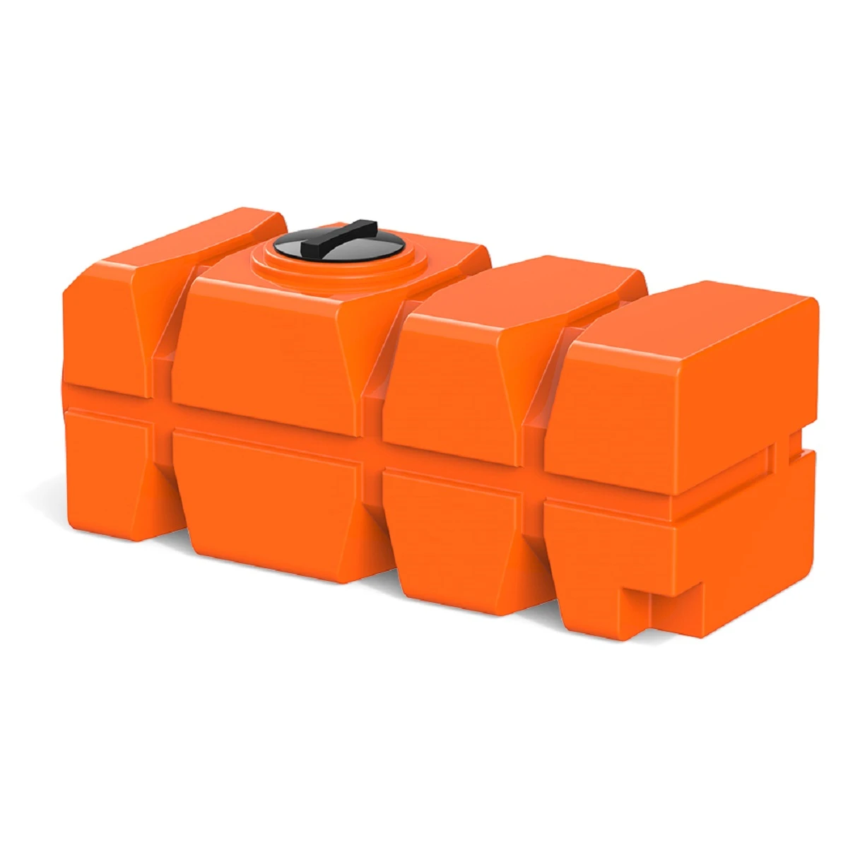 Емкость прямоугольная - горизонтальная FG 1 м3 (оранжевая) 