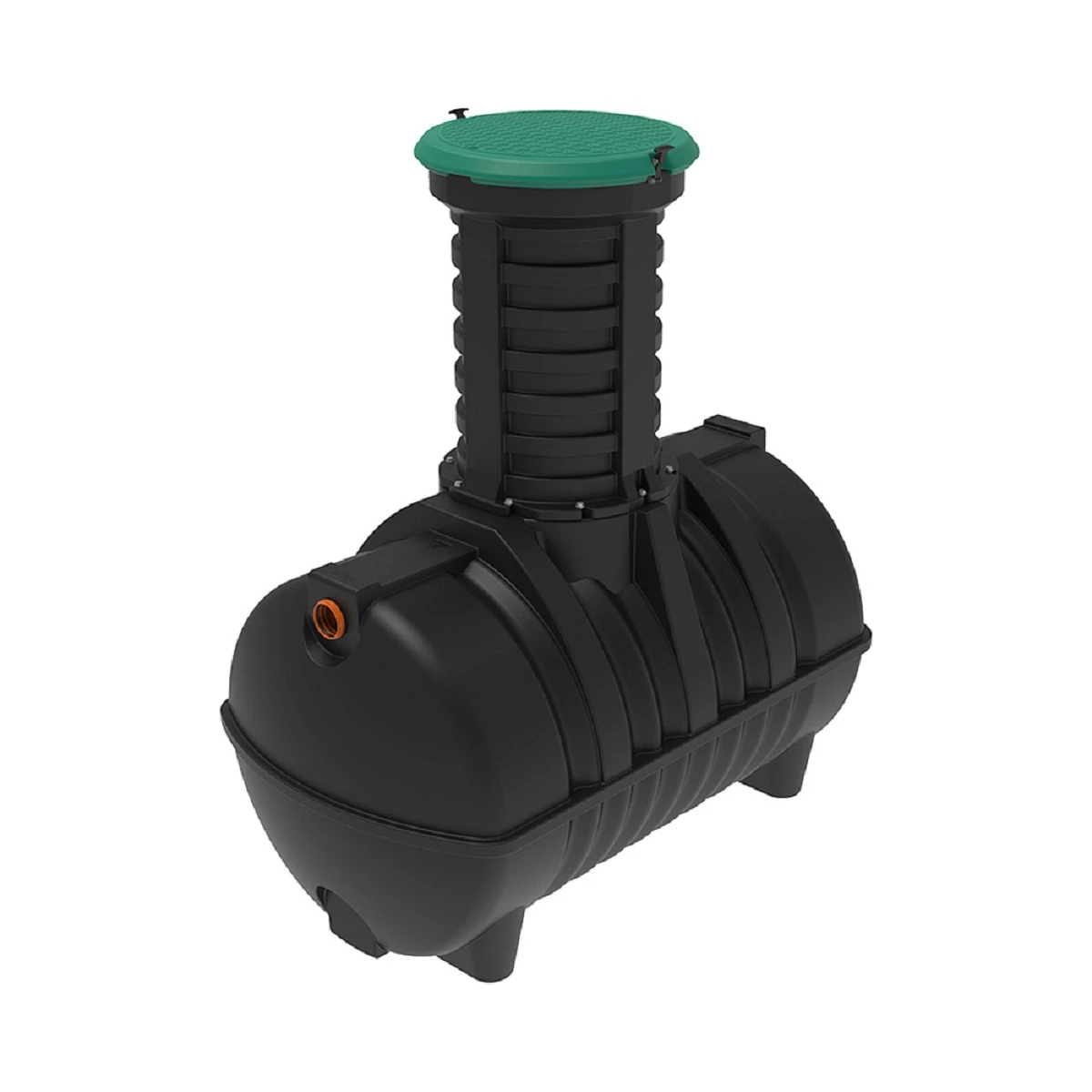 Пескоуловитель Rostok G 2.8 м3 МАХ с горловиной 1000 мм с входом и выходом 110 