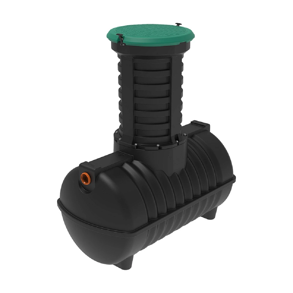 Пескоуловитель Rostok G 1.8 м3 с горловиной 1000 мм с входом и выходом 110 