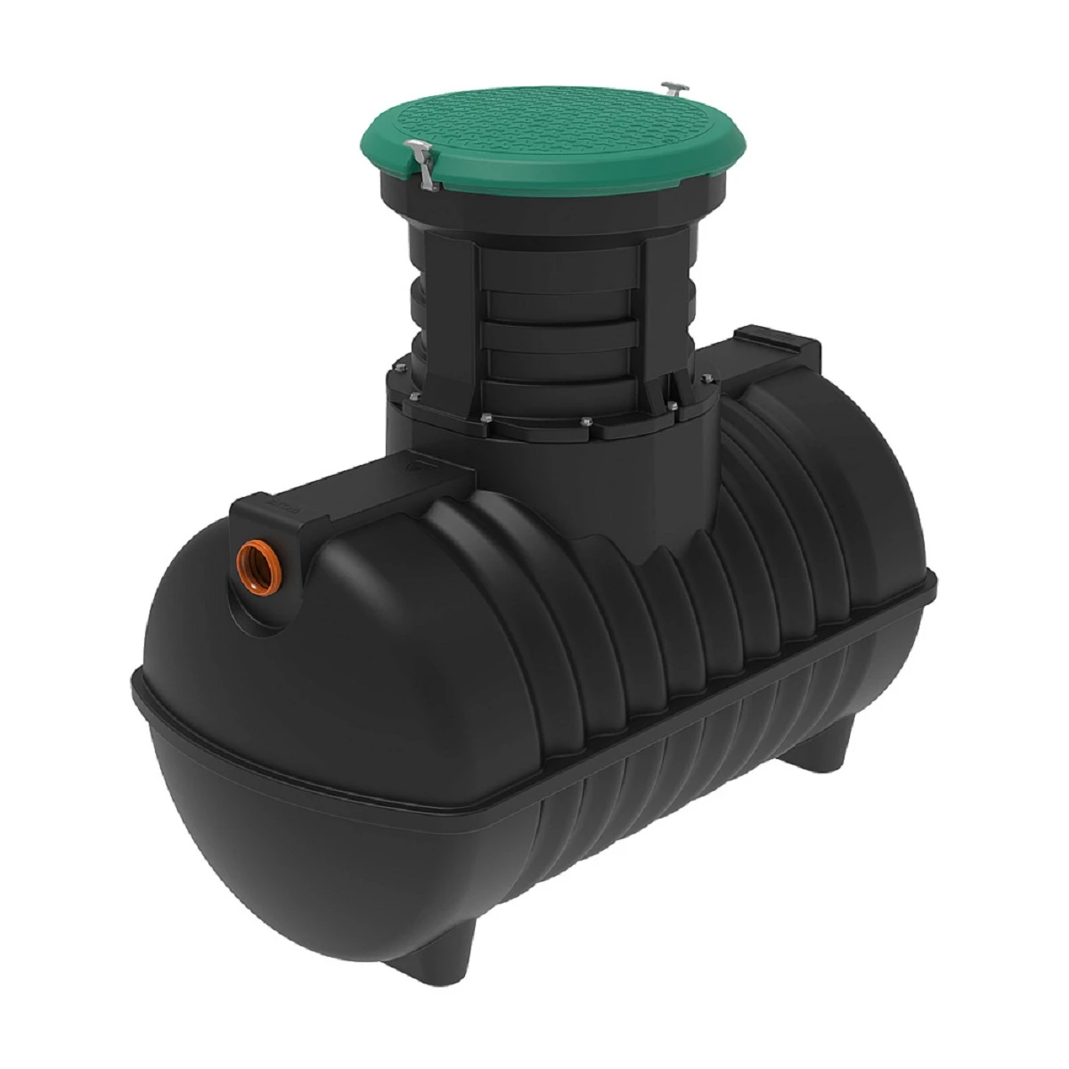 Пескоуловитель Rostok G 1.8 м3 с горловиной 600 мм с входом и выходом 110 