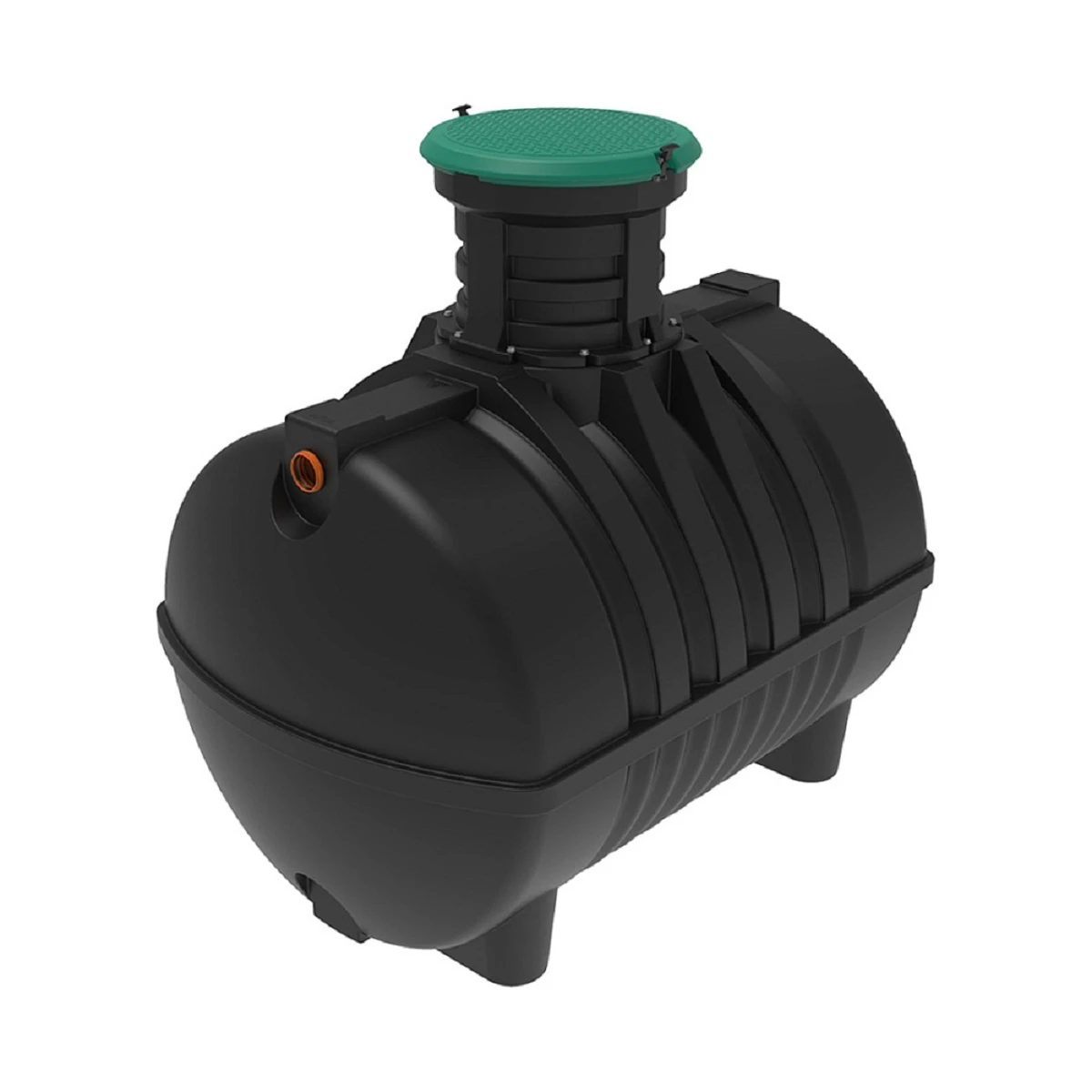 Автономная канализация Rostok Ground 12 Pro с горловиной 600 мм.(принудительное отведение) 