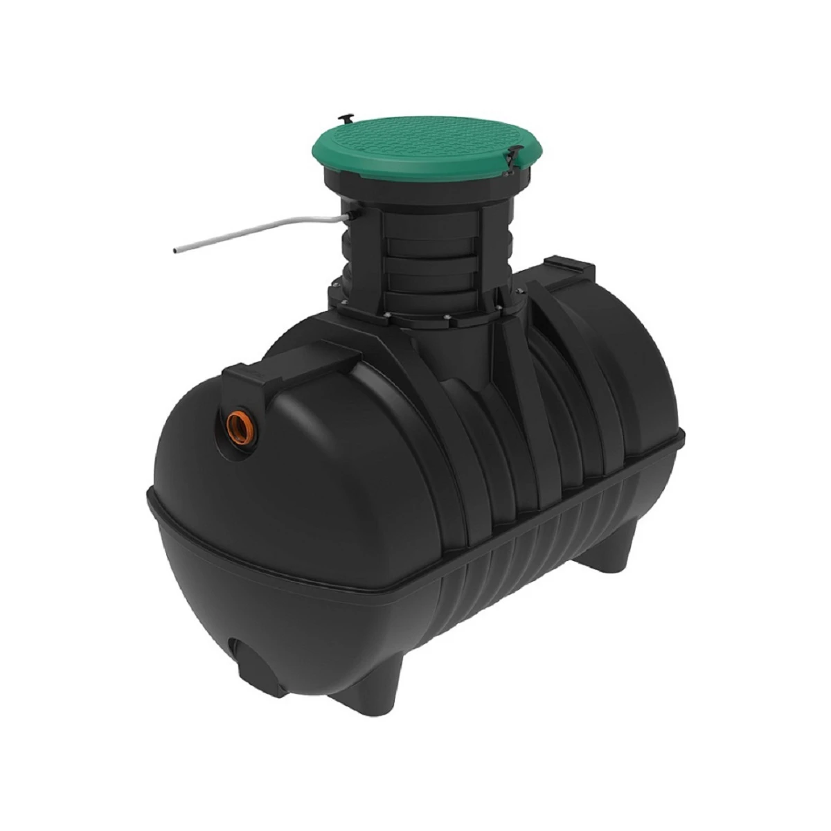 Автономная канализация Rostok Ground 6 с горловиной 600 мм. (самотёчное отведение) 