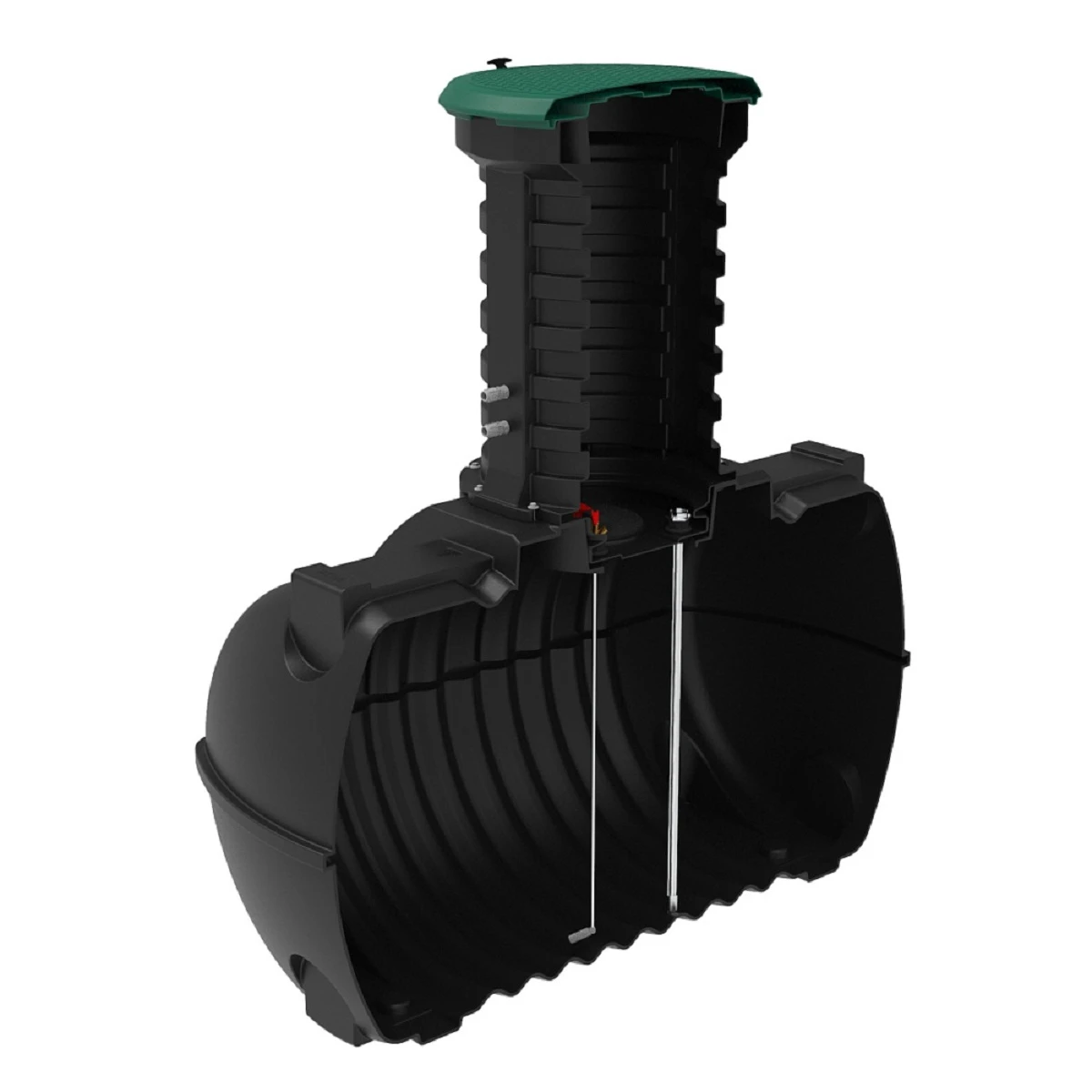 Емкость топливная подземная Rostok G 2.8 м3 с горловиной 1000 мм. 