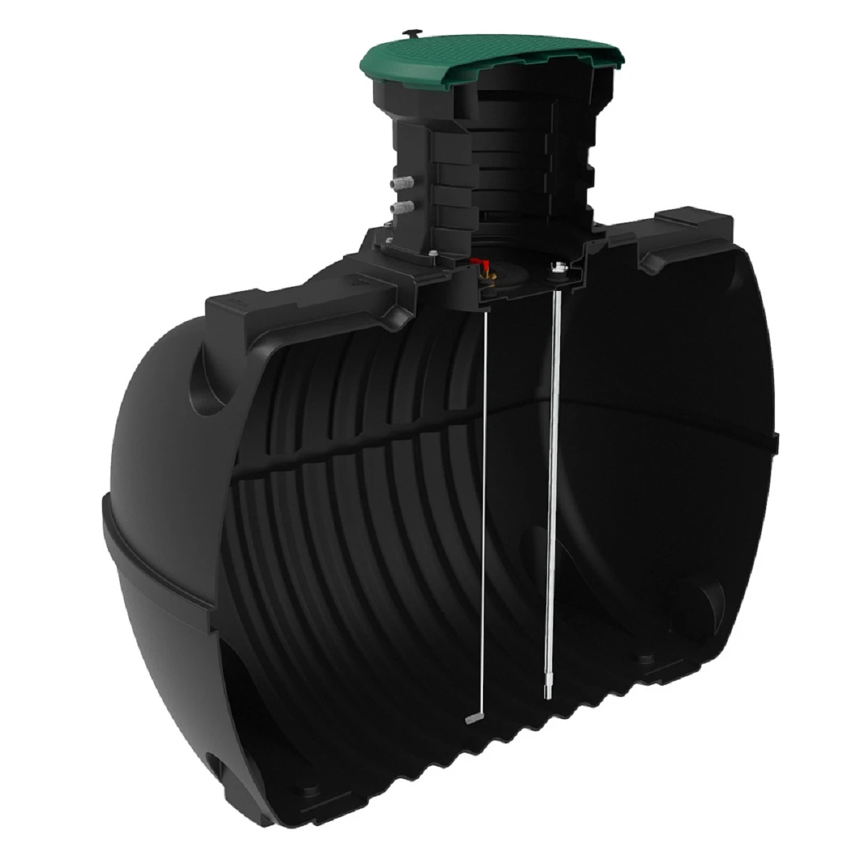 Емкость топливная подземная Rostok G 5.6 м3 с горловиной 600мм 