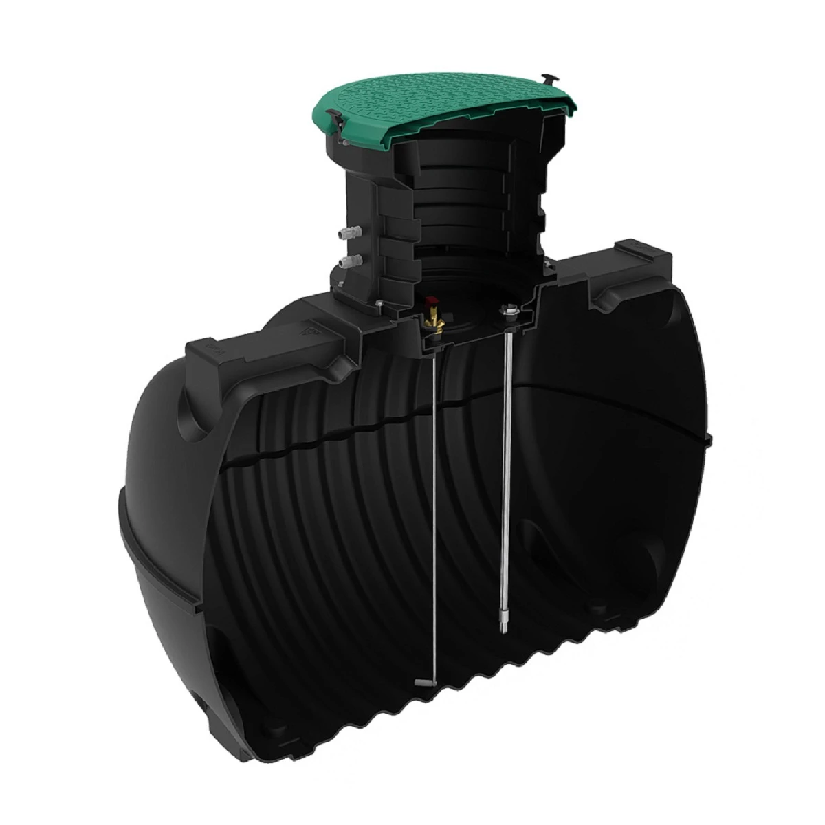 Емкость топливная подземная Rostok G 3.5 м3 с горловиной 600мм 