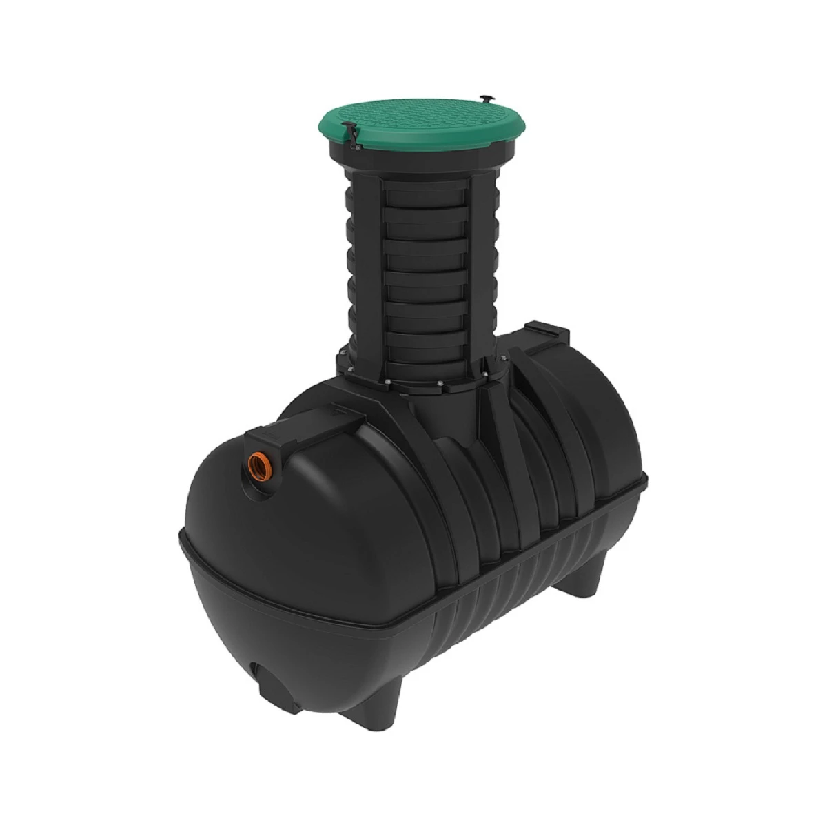 Емкость подземная Rostok G 2.8 м3 с горловиной 1000 мм с входом 110 