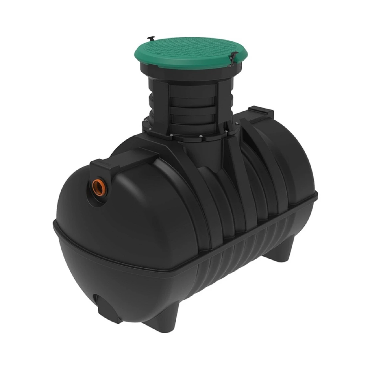 Емкость подземная Rostok G 2.8 м3 с горловиной 600 мм с входом 110 