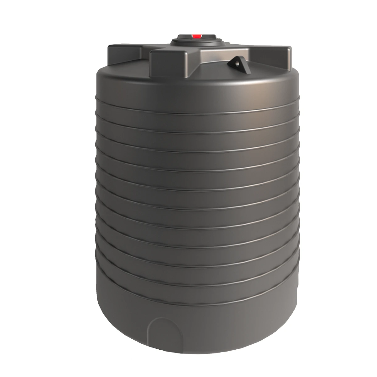 Емкость вертикальная 5000 л (черная) 