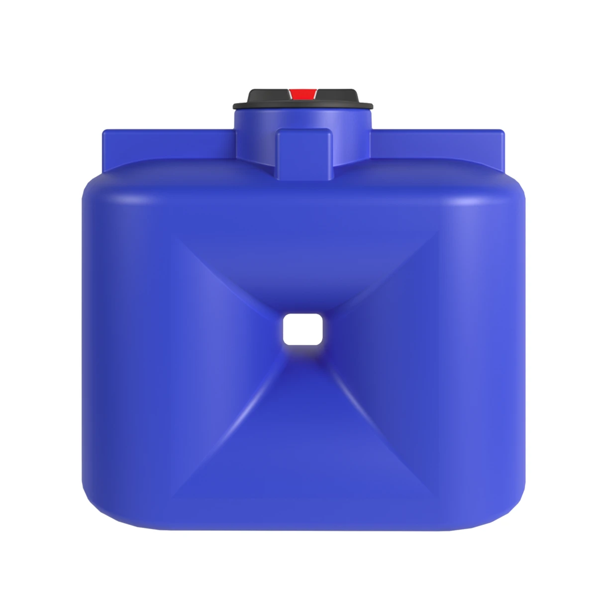 Бак прямоугольный - узкий 500 л (синий) 